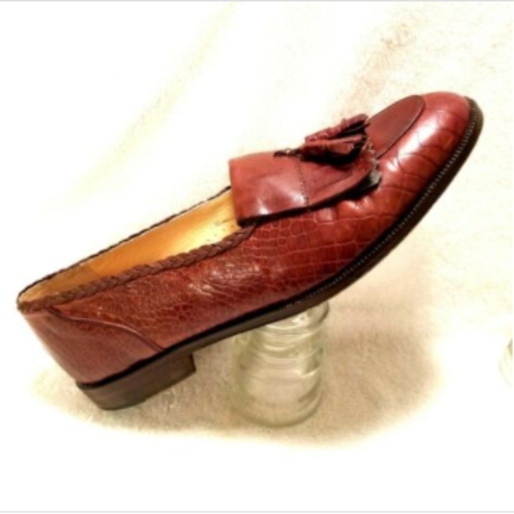 Rodolfo Valentino Mens dress shoes Sz 8.5 D